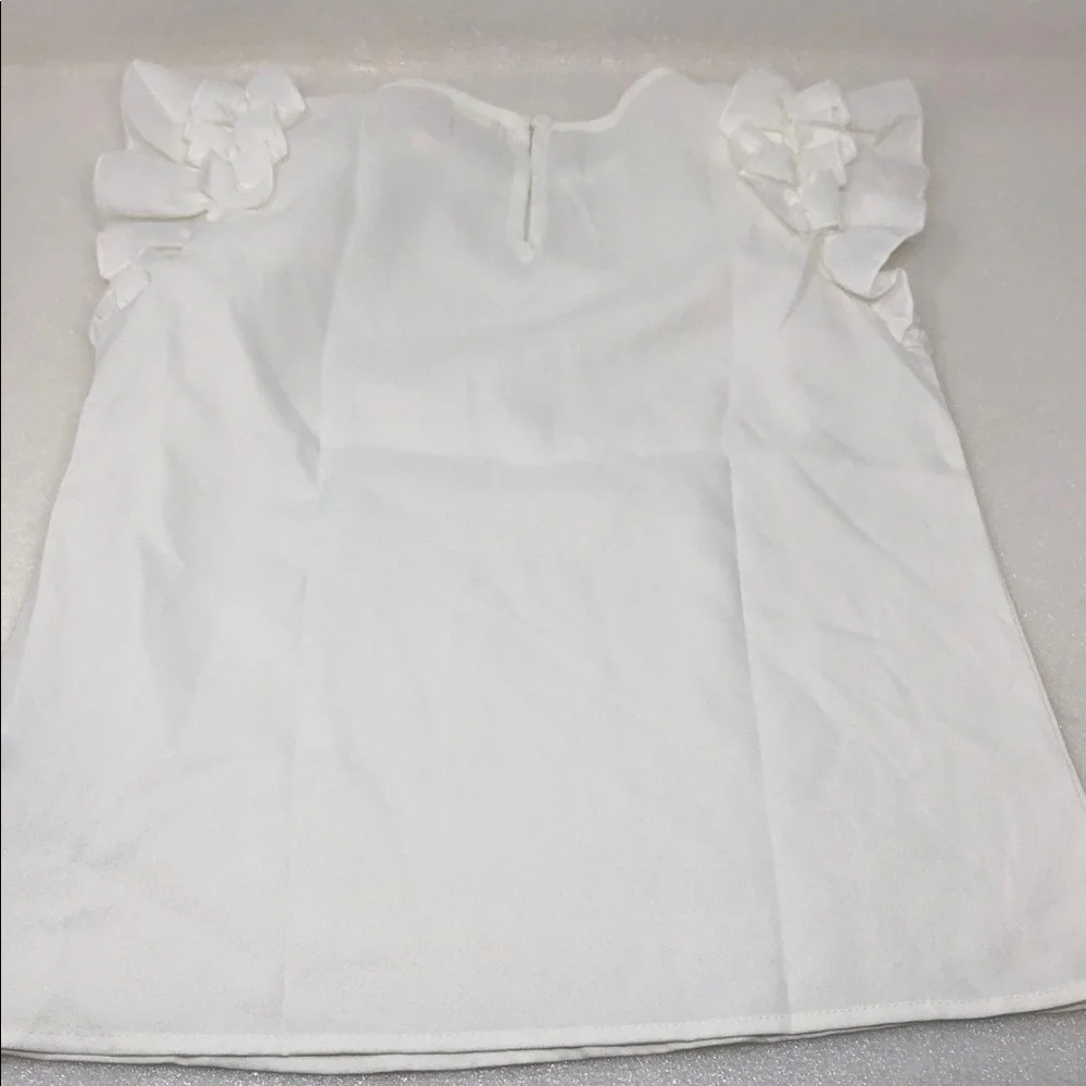 SHEIN Tops 6 Pieces Girls Size 13-14Y Four Short Sleeve Tees 1 Blouse 1 Hoodie